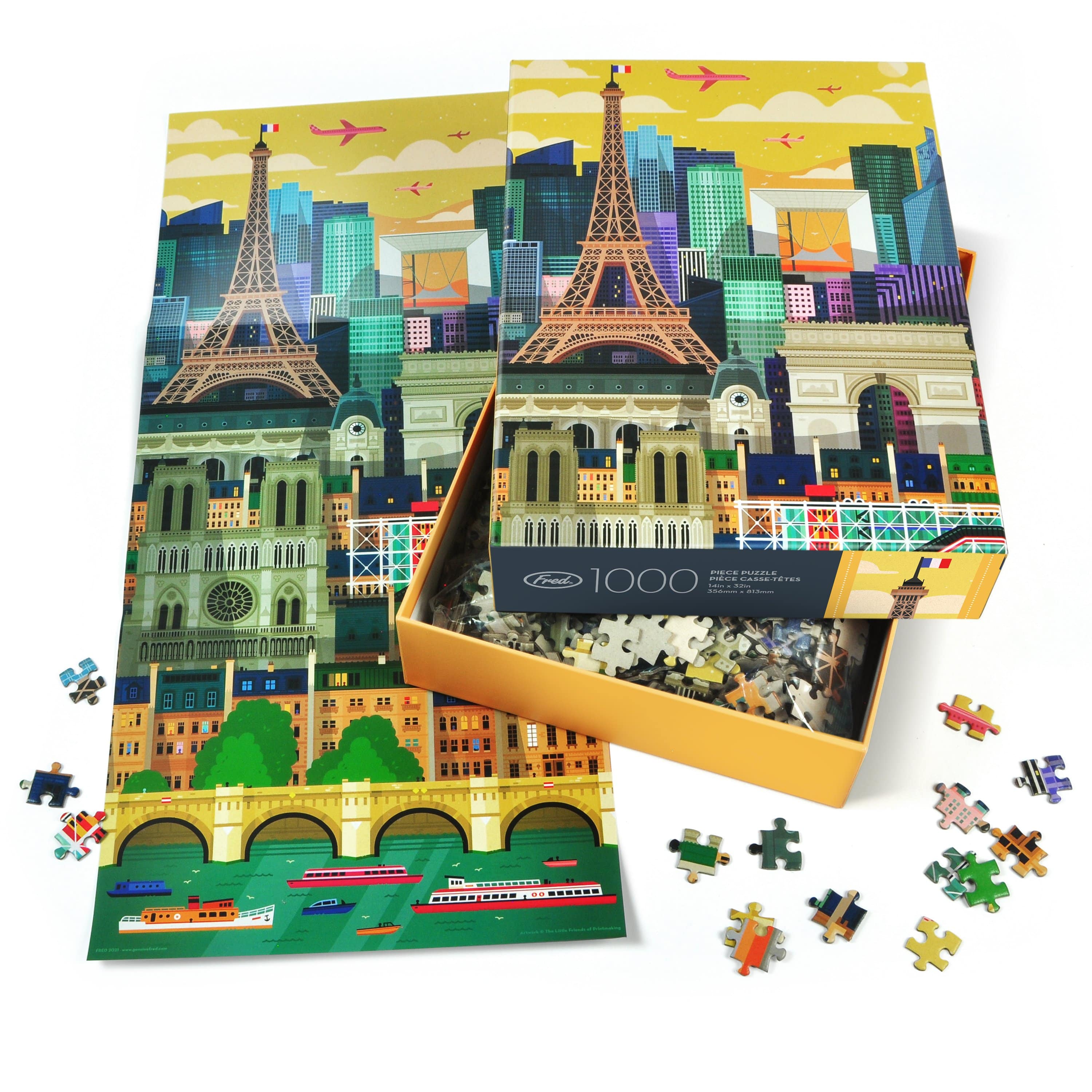 1000 PIECE PUZZLE: PARIS - Image 2