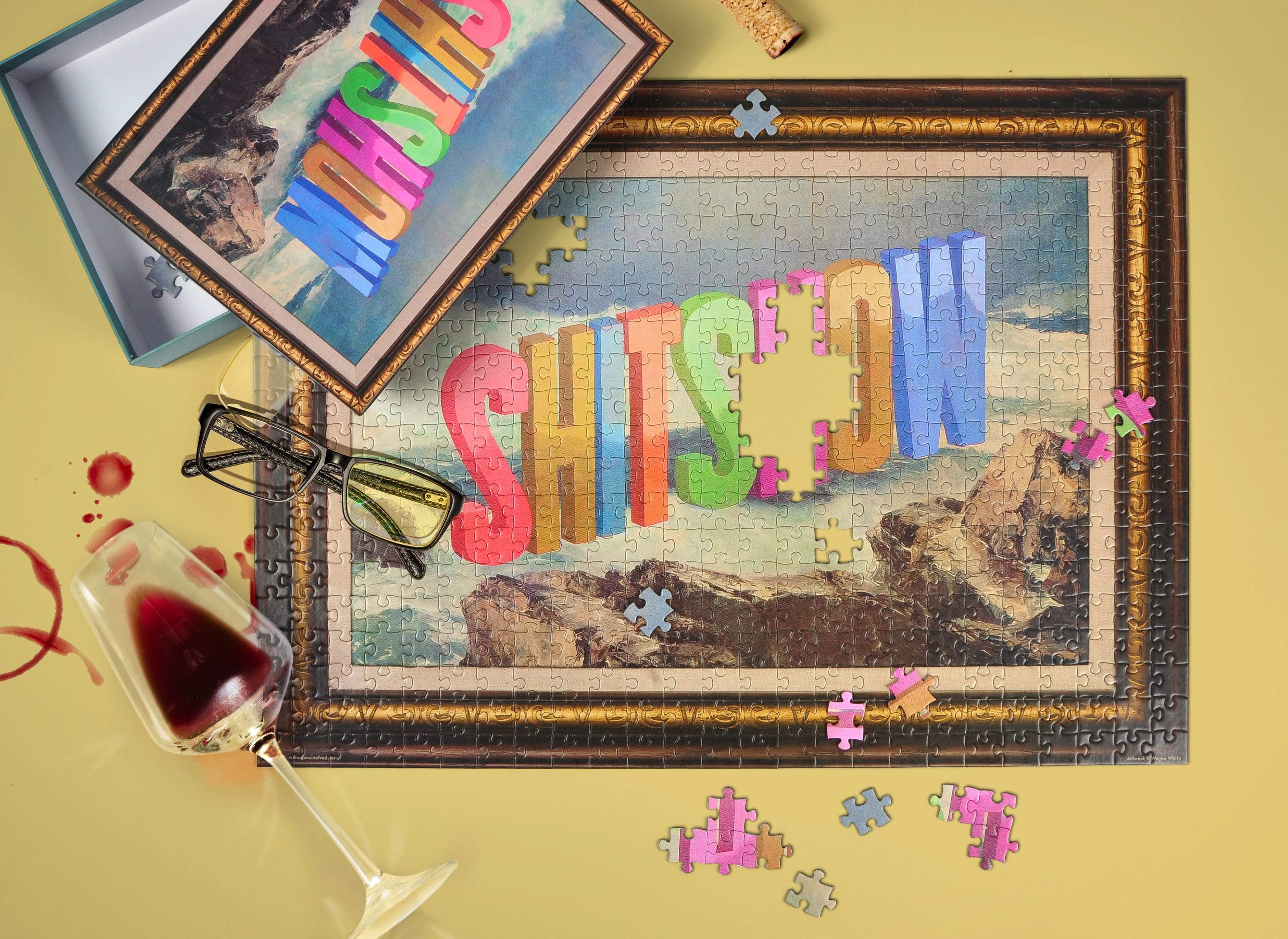 500 PIECE PUZZLE: SHITSHOW - Image 4